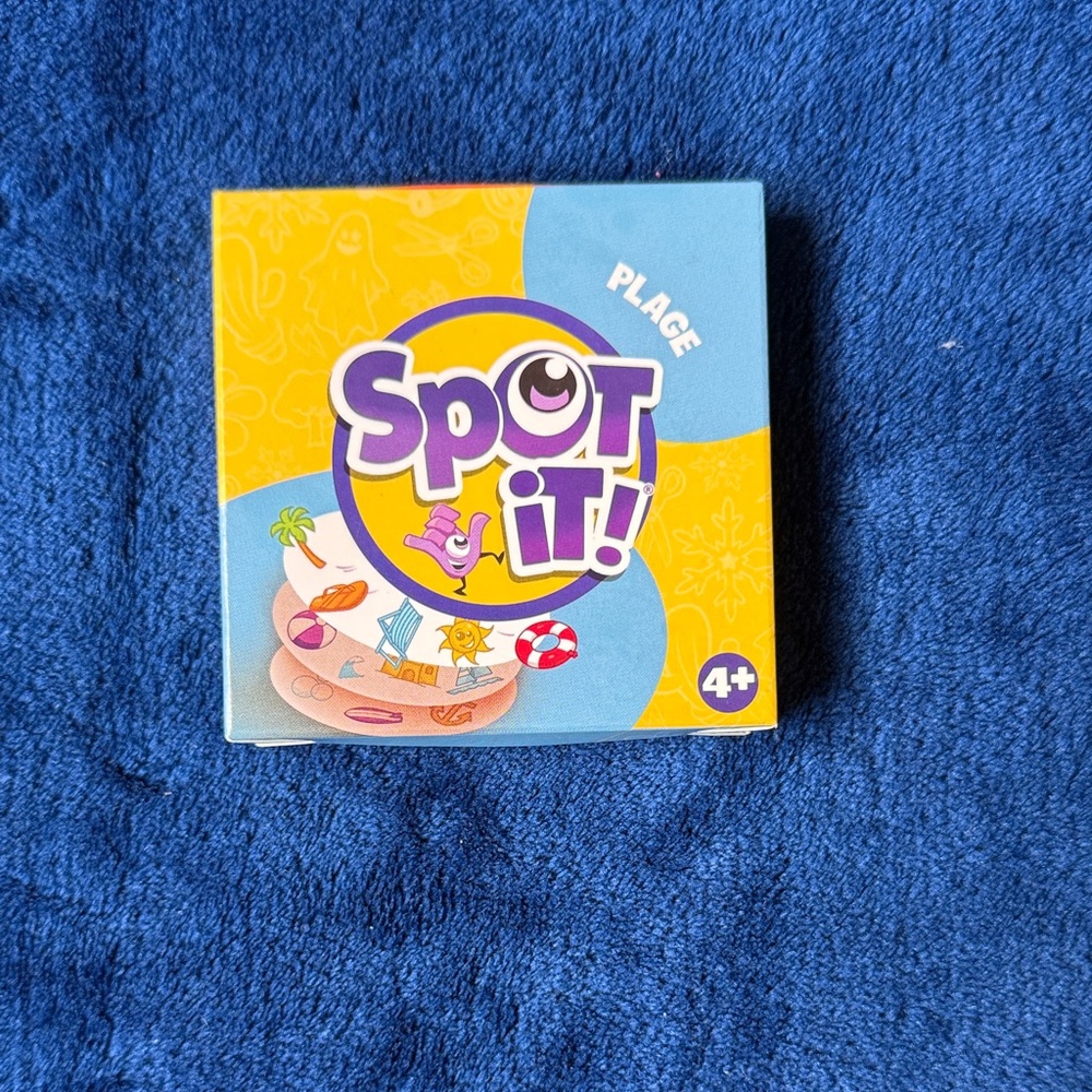 McDonald's Spot It! Game - Yellow and Blue
